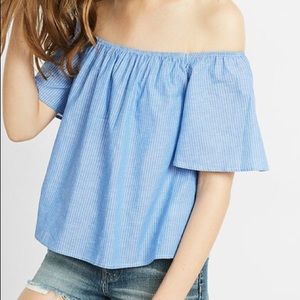 Express off the shoulder top